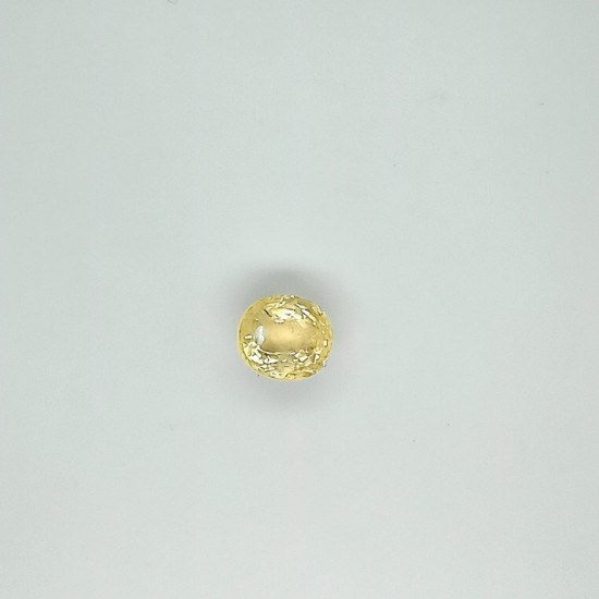 Yellow Sapphire (Pukhraj) 6.74 Ct gem quality Yellow Sapphire (Pukhraj) 6.74 Ct gem quality